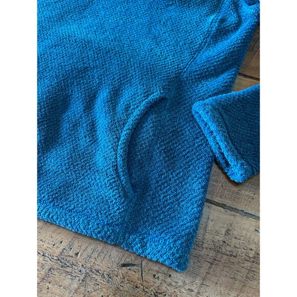 Patagonia Pullover Sweatshirt Girls XXL 16/18 Blue Polartec Snap-T Fleece - Picture 7 of 11